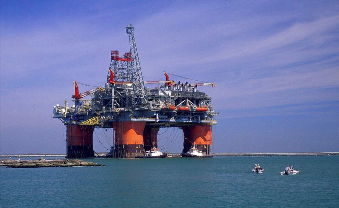 Oil platform in the Gulf of Mexico - Photo: EFE/British Petroleum