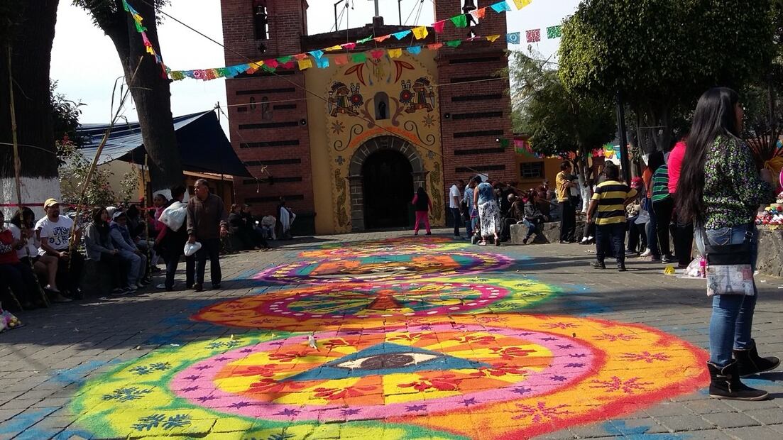 Ilustración 1: Iglesia del Pueblo de Xoco