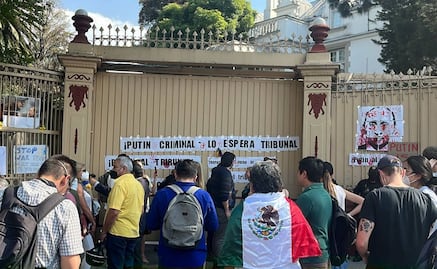 Ucranianos en México piden no comprar productos rusos