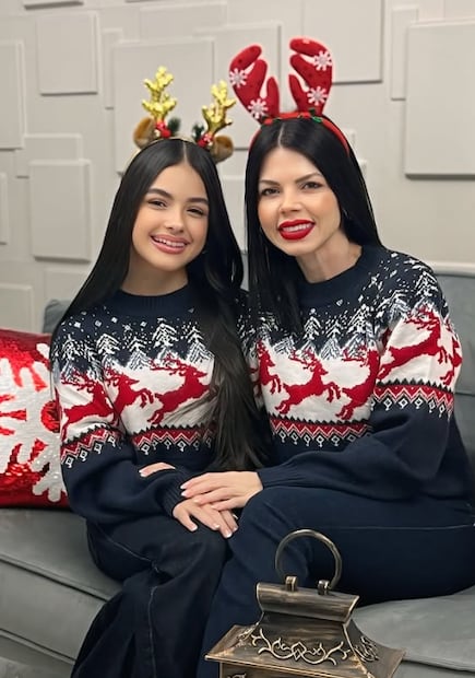 Yorgelis Delgado con su hija llamada Miranda Mijares. 
Instagram delgado_yorgelys