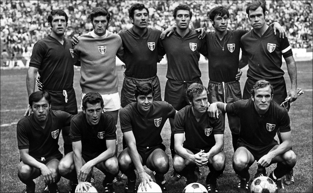 Selección mexicana de 1970. Octavos de final. Foto: Archivo El Universal