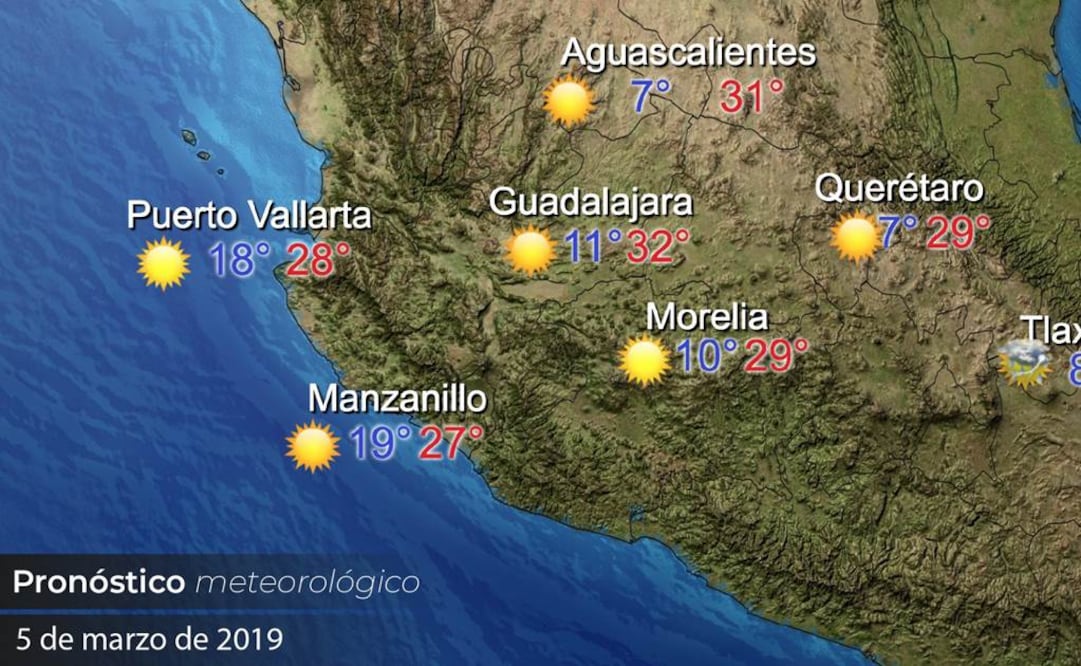 El clima hoy. Se pronostican tormentas intensas en Chiapas, Veracruz y Tabasco