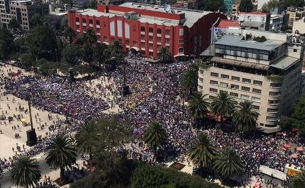 Estiman 30 mil personas en marcha por el Día Internacional de la Mujer