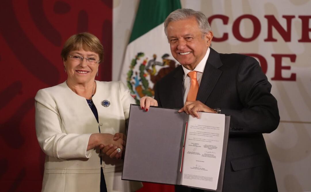 Bachelet sostuvo que su oficina no puede estar ausente de un esfuerzo como el de la Guardia Nacional. Foto: Germán Espinosa/ EL UNIVERSAL 