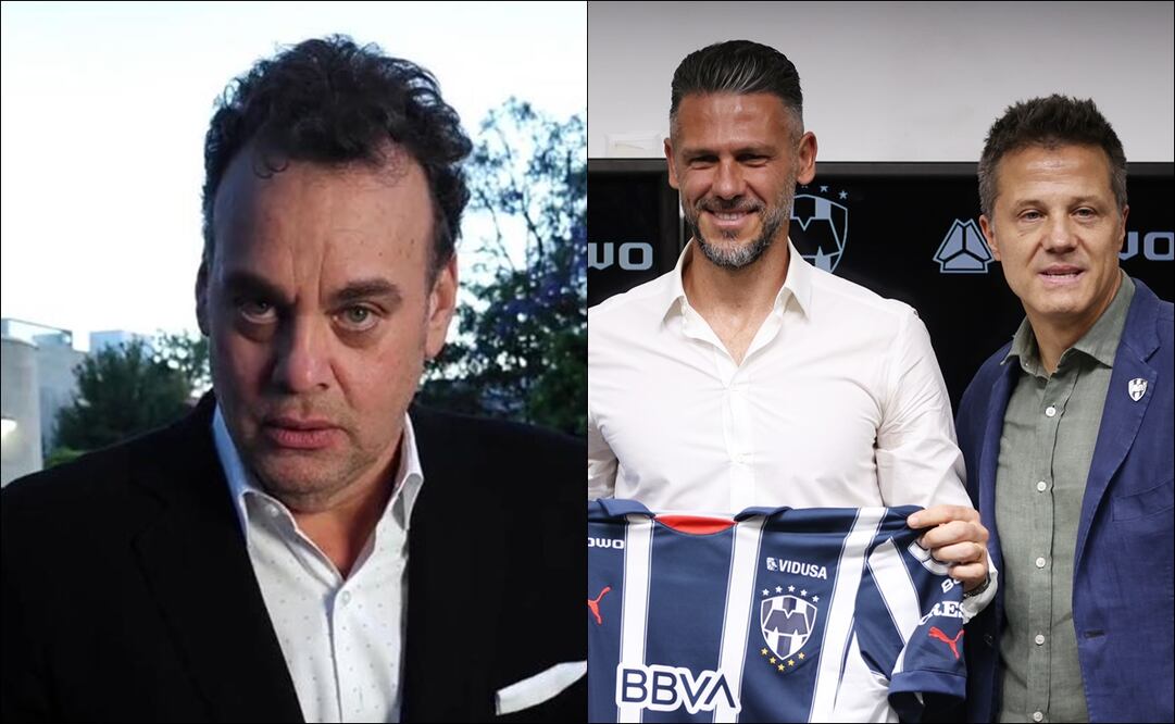 David Faitelson tundió a la directiva Monterrey porque exige la salida de Martín Demichelis / FOTOS: Captura de Pantalla e Imago7