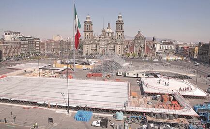 Zócalo lucirá remodelación para el Grito de Independencia