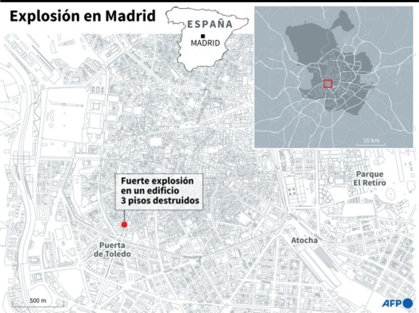 “No sabíamos si era una explosión o un atentado”, dicen testigos en Madrid