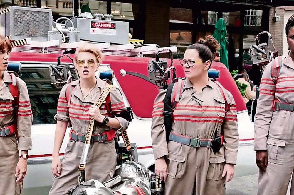 Esta semana, la segunda película más taquillera fue Cazafantasmas, de Sony, que durante su primer semana captó 45.3 millones de pesos (ARCHIVO EL UNIVERSAL)