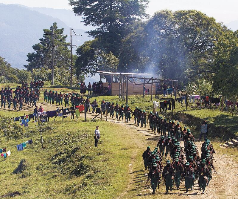 El zapatismo continúa vigente pese a las contadas intenciones de los gobiernos por garantizar los derechos de la población indígena. REUTERS