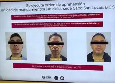 Desarticulan banda de ladrones colombianos en Baja California Sur; robaban en zonas lujosas del país