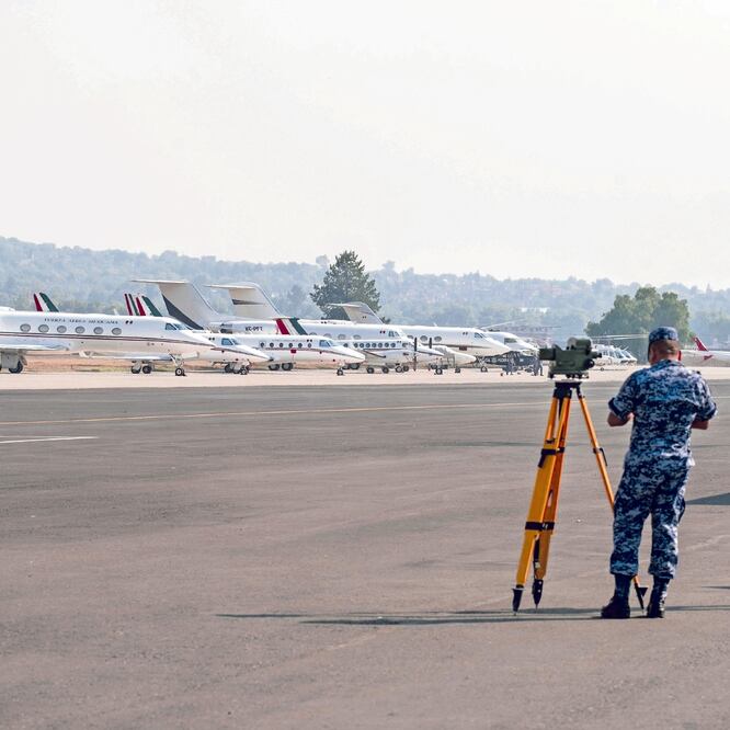 El nuevo aeropuerto está proyectado para construirse en terrenos de la base aérea militar de Santa Lucía, en Zumpango, Estado de México. ARCHIVO EL UNIVERSAL