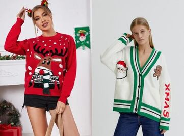 Arma el look navideño perfecto con un ugly sweater 