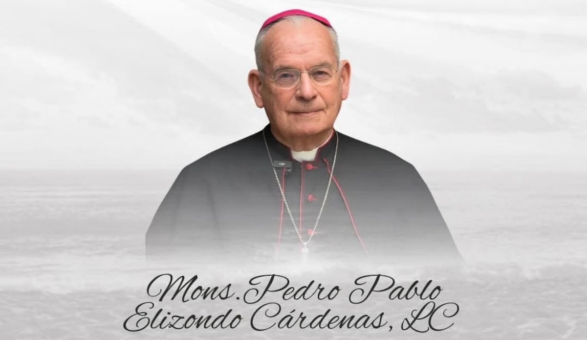 Fallece obispo emérito de Cancún-Chetumal; muere monseñor Pedro Pablo Elizondo. Foto: Redes sociales