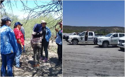 Madres buscadoras encuentran restos humanos calcinados en Villa Juárez, SLP; podría tratarse de un policía desaparecido