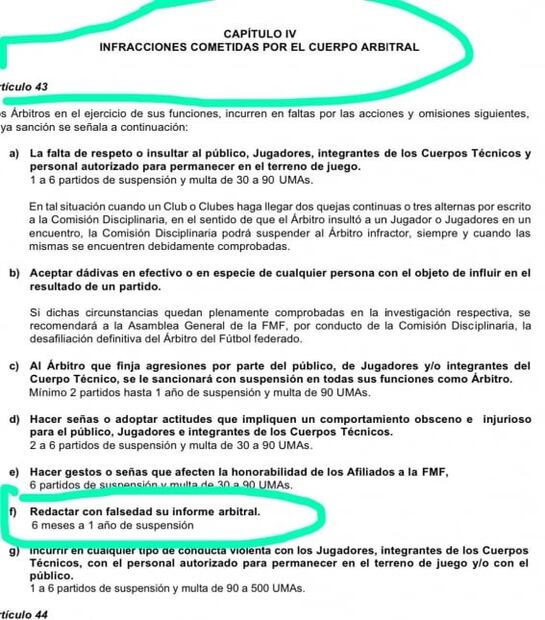 ¿Por qué castigarían al árbitro del error en la tarjeta de cambio de Cruz Azul?