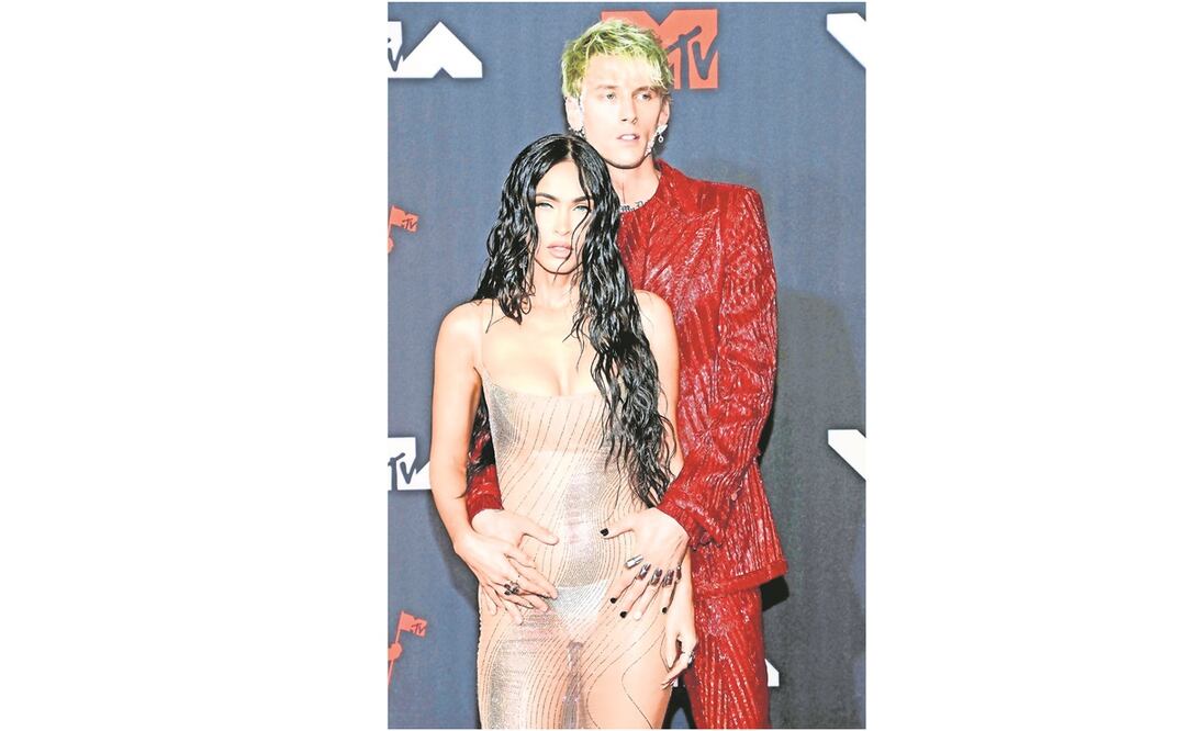 Megan Fox estuvo casada con Brian Austin Green; con Machine Guy Kelly estaba planeando su boda. Foto: ESPECIAL