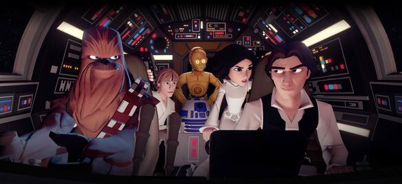 Disney Infinity lanza videojuego interactivo de Star Wars