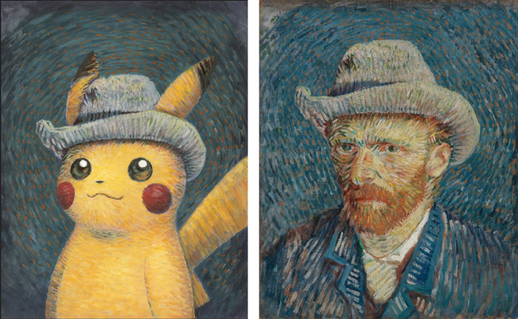 Foto: The Pokémon Company International/Vincent Van Gogh Foundation