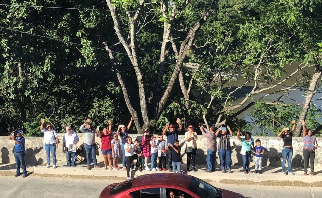 Tabasqueños celebran segunda etapa de Tren Maya / Alberto Morales. EL UNIVERSAL