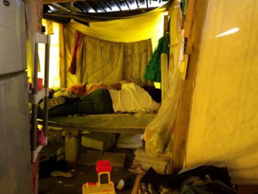 Vivir a -4 grados y en casa de lámina