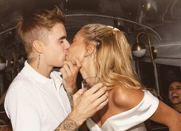 "¡Tengo tanta suerte de ser tu esposo!", dice Justin Bieber a Hailey Baldwin en aniversario
