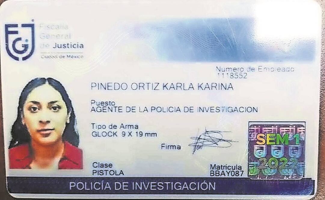 El vehículo de Karina fue hallado en las inmediaciones del Rodeo Santa Fe. En la cajuela se encontró su identificación. Foto: Especial.