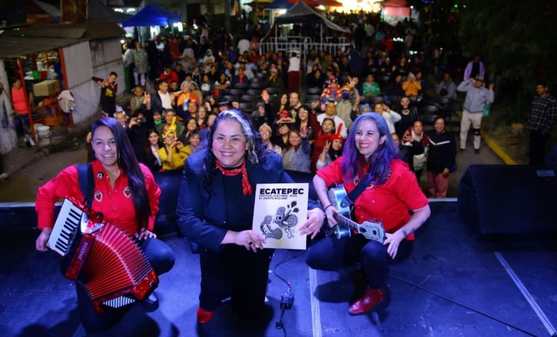 Ecatepec concluye Festival Cultural “El Viento nos Une”; presentaron más 80 eventos culturales.
Foto: Especial.