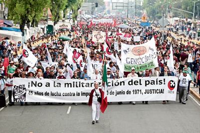 Marchan dos mil personas para recordar 'El Halconazo'