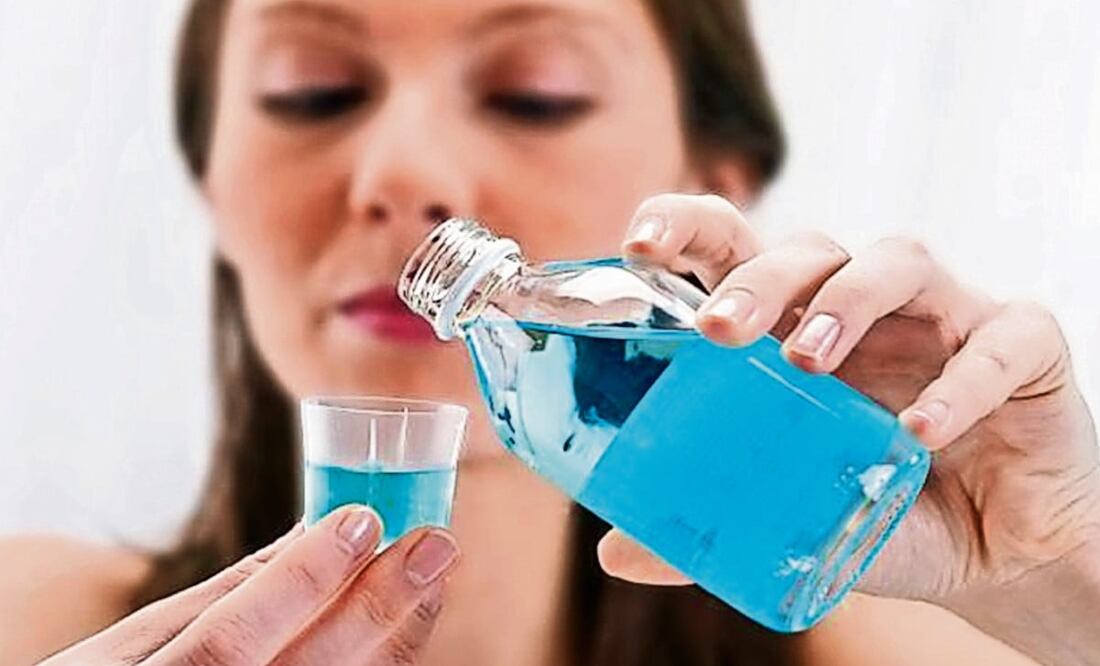 El enjuague bucal podría desactivar al virus que causa el COVID-19. Foto: Archivo/EL UNIVERSAL