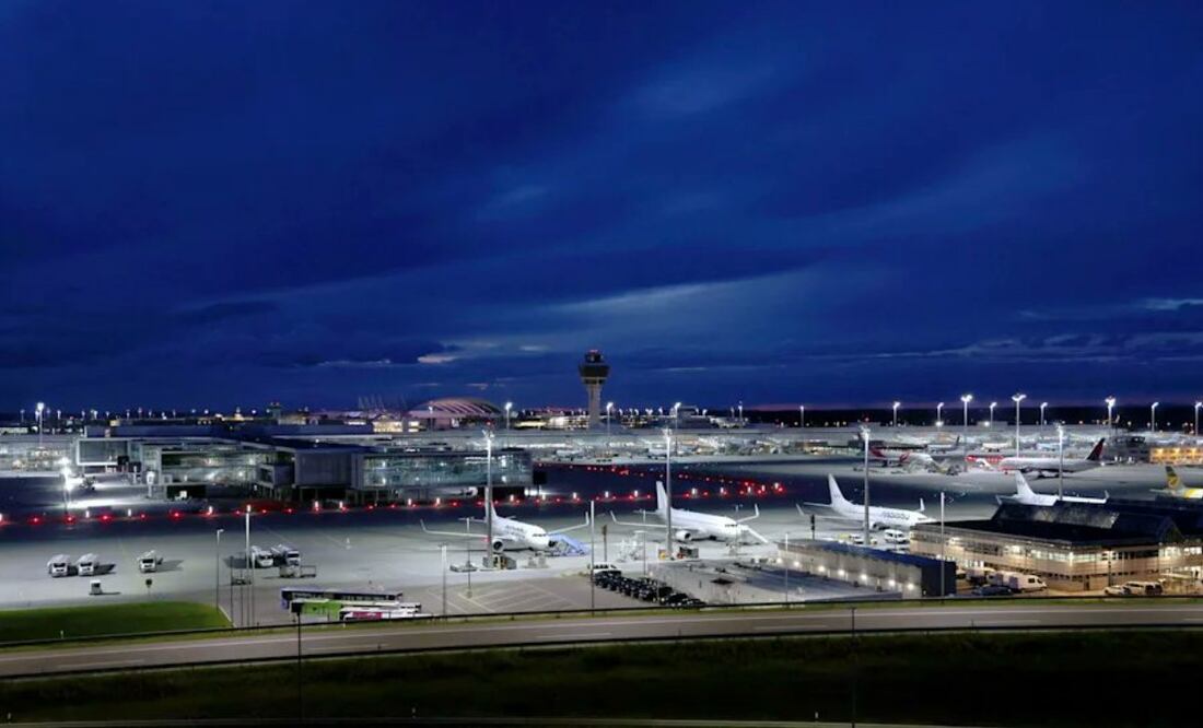 Aeropuerto de Munich. (02/10/25) Foto: X @theinformant_x