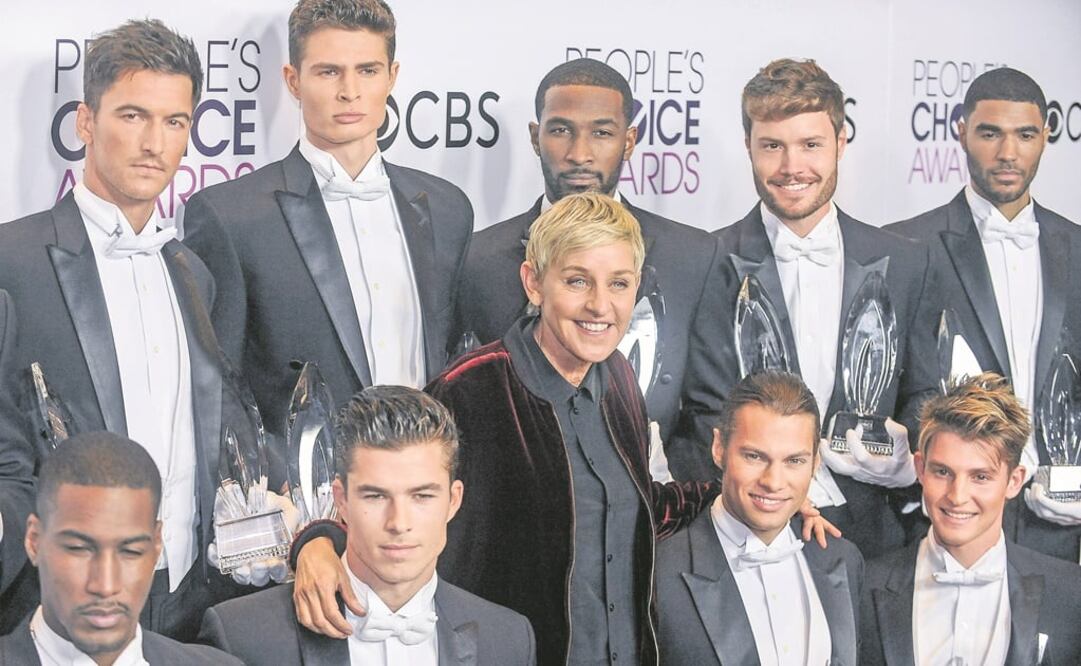 DeGeneres triunfó en la gala la noche del miércoles; recogió tres trofeos. (XINHUA)