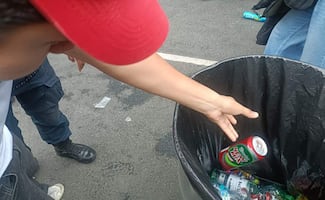Van más de 400 latas de cerveza destruidas por autoridades capitalinas; continúan revisiones en Zócalo y Reforma