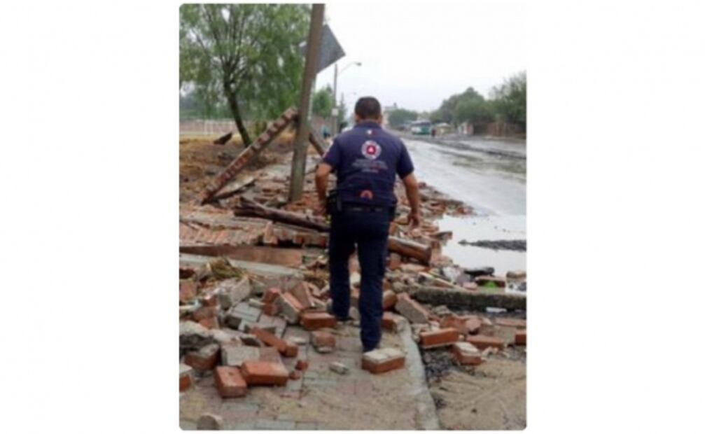 Lluvias dejan una persona muerta en León, Guanajuato
