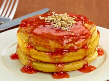#RECETA Hot cakes integrales con semillas y fresa