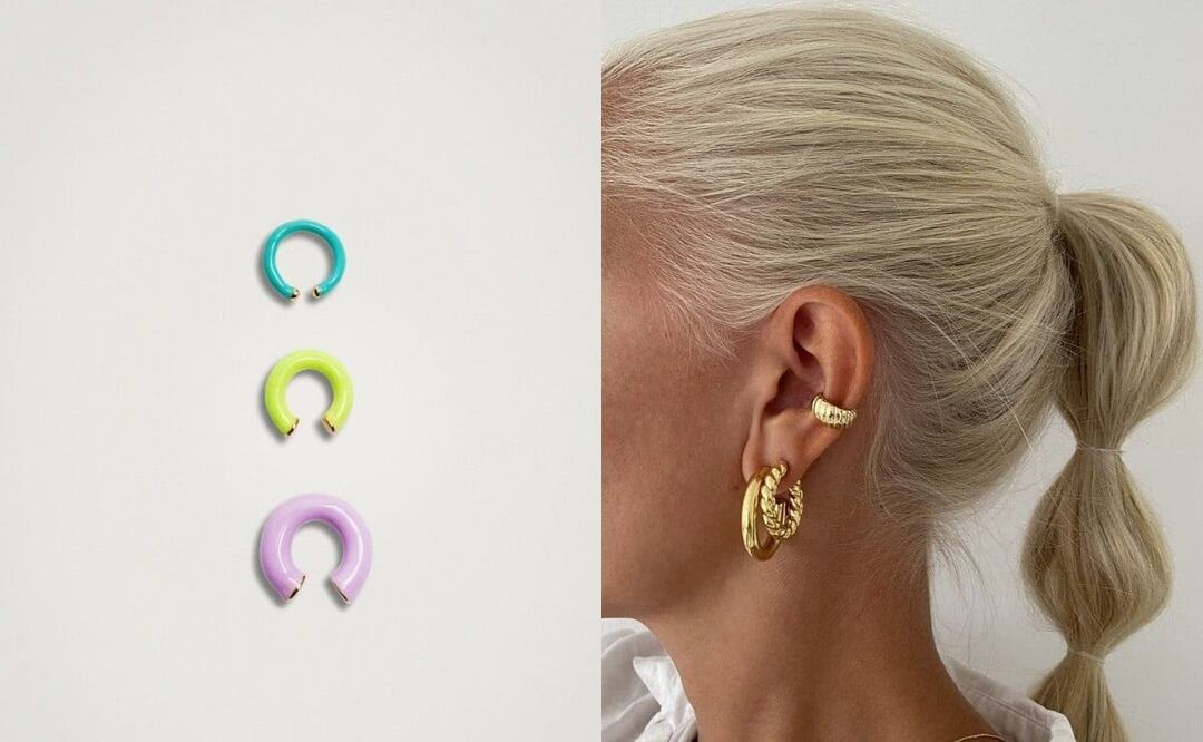 Los ear cuffs son el accesorio que va a arrasar esta temporada / Foto: Parfois / Pinterest