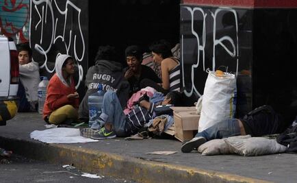 Palacio Chino, de cine a refugio de indigentes