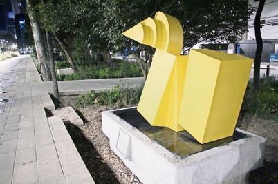 Reubican 9 esculturas de Sebastian en Mixcoac