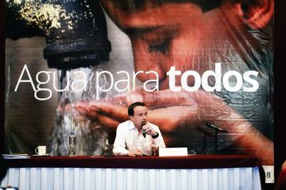 Acabará desabasto de agua en 4 años: Mikel