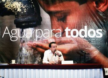 Acabará desabasto de agua en 4 años: Mikel