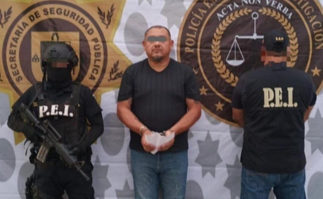 Detienen a conductor de plataforma por haber agredido a una mujer dentro de motel en Yucatán (23/09/2025). Foto: Especial