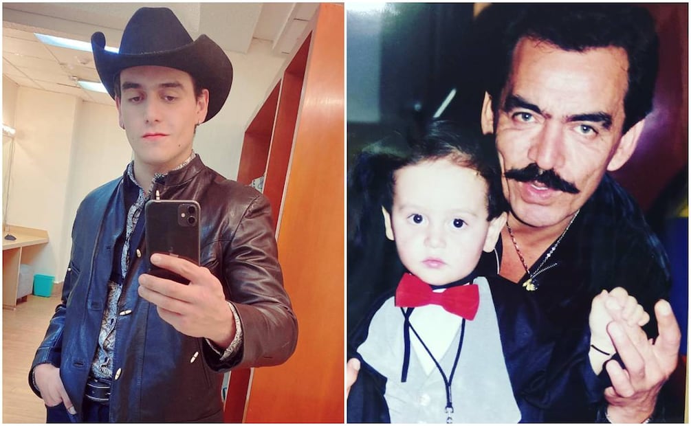 Julián Figueroa dedicó su último mensaje en redes sociales a su padre, Joan Sebastian, el cual acompañó con la foto en la que aparece cuando era niño.