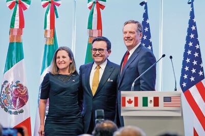 Trump y arancel al acero enturbian ronda 7 de TLCAN