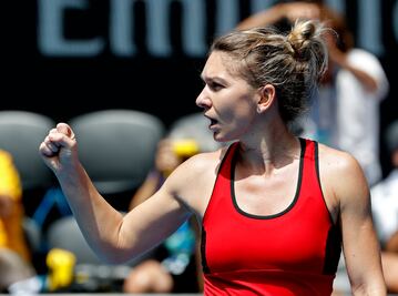 Después de casi cuatro horas de partido Halep avanza en Abierto de Australia