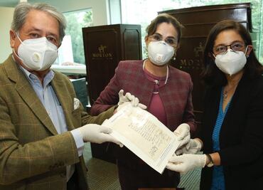 Regresan carta histórica de José María Morelos al archivo de la BUAP