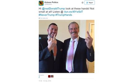 Fox llama "loco" a Trump y le dedica seña obscena