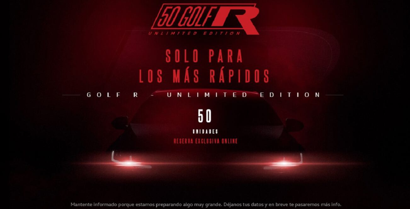 Golf R Unlimited Edition: Un hot hatch especial