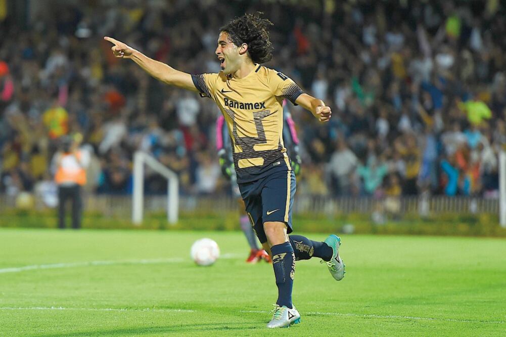 Matías Britos dio certidumbre al encuentro contra los Xolos, al anotar el segundo tanto y mantener sus aspiraciones de llegar a la ‘Fiesta Grande’ (ETZEL ESPINOSA. IMAGO7)