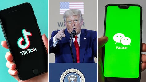 Trump prohíbe descargar TikTok y WeChat en EU a partir del domingo