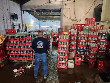 Falsificar refrescos de cola, un dulce negocio en Edomex 