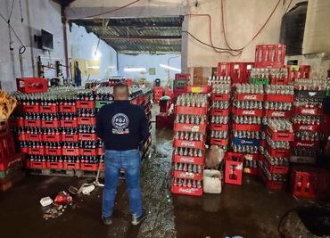 Falsificar refrescos de cola, un dulce negocio en Edomex